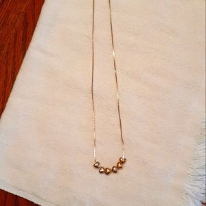 Darling gold necklace